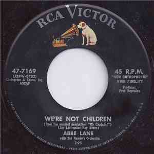 Abbe Lane With Sid Ramin's Orchestra - We're Not Children / Femininity download mp3 flac