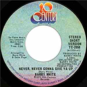 Barry White - Never, Never Gonna Give Ya Up download mp3 flac