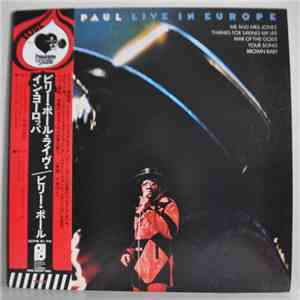 Billy Paul - Live In Europe download mp3 flac