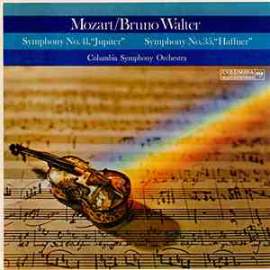 Bruno Walter, Columbia Symphony Orchestra / Mozart - Symphony No. 41, "Jupiter" / Symphony No. 35, "Haffner" download free Bruno Walter, Columbia Symphony Orchestra / Mozart - Symphony No. 41, "Jupiter" / Symphony No. 35, "Haffner" download mp3 flac