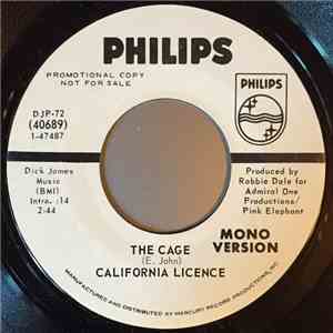 California Licence - The Cage download free California Licence - The Cage download mp3 flac