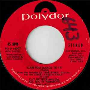 Cat Mother And The All Night Newsboys - Can You Dance To It? download mp3 flac