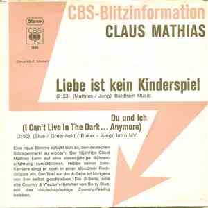 Claus Mathias - Liebe Ist Kein Kinderspiel download mp3 flac