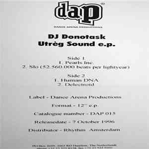 DJ Donotask - Utrèg Sound E.P. download free