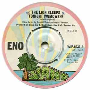 Eno - The Lion Sleeps Tonight download free Eno - The Lion Sleeps Tonight download mp3 flac