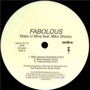 Fabolous - Make U Mine download mp3 flac