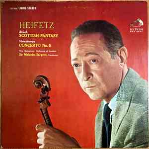 Heifetz, Bruch, Vieuxtemps, Sir Malcolm Sargent, New Symphony Orchestra Of London - Scottish Fantasy · Concerto No. 5 download free Heifetz, Bruch, Vieuxtemps, Sir Malcolm Sargent, New Symphony Orchestra Of London - Scottish Fantasy · Concerto No. 5 download mp3 flac