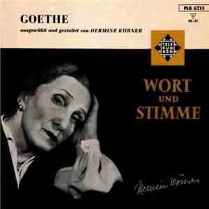 Hermine Körner - Goethe download mp3 flac