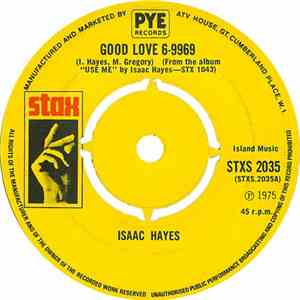 Isaac Hayes - Good Love 6-9969 download free