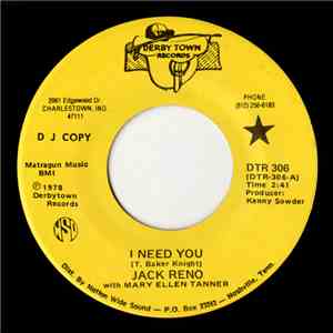 Jack Reno - I Need You / Blue Roses download mp3 flac