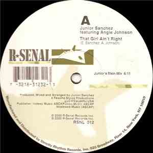 Junior Sanchez Featuring Angie Johnson - That Girl Ain't Right download free Junior Sanchez Featuring Angie Johnson - That Girl Ain't Right download mp3 flac