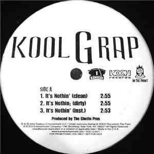 Kool G Rap - It's Nothin' / Spill Blood download mp3 flac