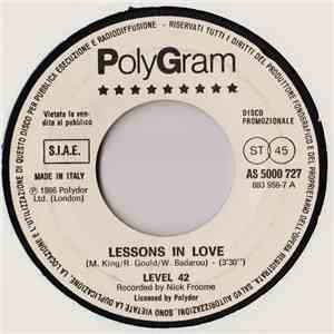 Level 42 / Big Country - Lessons In Love / Look Away download free Level 42 / Big Country - Lessons In Love / Look Away download mp3 flac