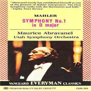 Mahler, Maurice Abravanel, Utah Symphony Orchestra - Symphony No. 1 In D Major download free Mahler, Maurice Abravanel, Utah Symphony Orchestra - Symphony No. 1 In D Major download mp3 flac