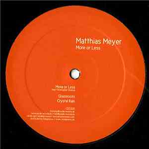 Matthias Meyer - More Or Less download mp3 flac