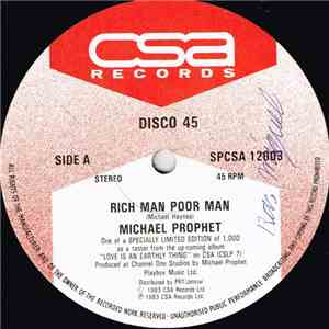 Michael Prophet - Rich Man Poor Man / Never Fall In Love download mp3 flac