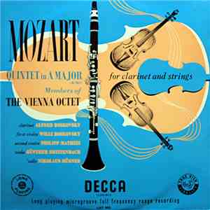 Mozart, Members Of The Vienna Octet - Quintet In A Major For Clarinet And Strings (K.581) download mp3 flac
