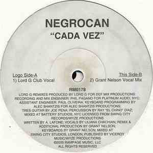 Negrocan - Cada Vez download free