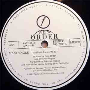 New Order - True Faith (Remix) download mp3 flac