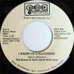 Phil Brown & God's Earth With Love - I Know He's Watching / A Different Feeling download free Phil Brown & God's Earth With Love - I Know He's Watching / A Different Feeling download mp3 flac