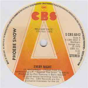 Phoebe Snow - Every Night download free