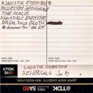 Sadistik Exekution - Rehersals Jan 87 download free