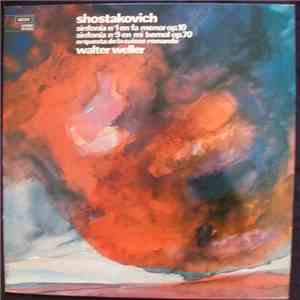 Schostakovich - Orquesta De La Suisse Romande, Walter Weller - Sinfonía N.°1 En Fa Menor Op.10 / Sinfonía N.°9 En Mi Bemol Op.70 download mp3 flac