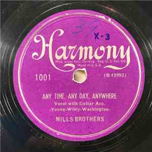 The Mills Brothers - St. Louis Blues / Any Time, Any Day, Anywhere download free The Mills Brothers - St. Louis Blues / Any Time, Any Day, Anywhere download mp3 flac