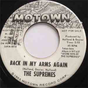 The Supremes - Back In My Arms Again download mp3 flac