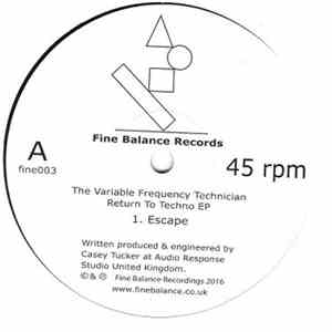 The Variable Frequency Technician - Return To Techno EP download free