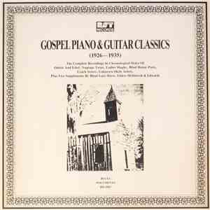 Various - Gospel Piano & Guitar Classics (1926-1935) download mp3 flac