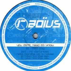 You Don't Need To Know - Mad Dog / No Darkness download free You Don't Need To Know - Mad Dog / No Darkness download mp3 flac